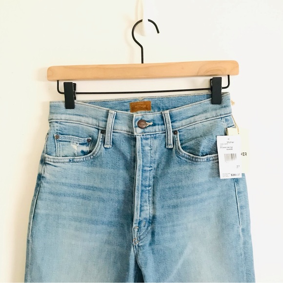 NWT Mother the Tripper Ankle Straight Jeans in Ripe for the Squeeze - Picture 5 of 13